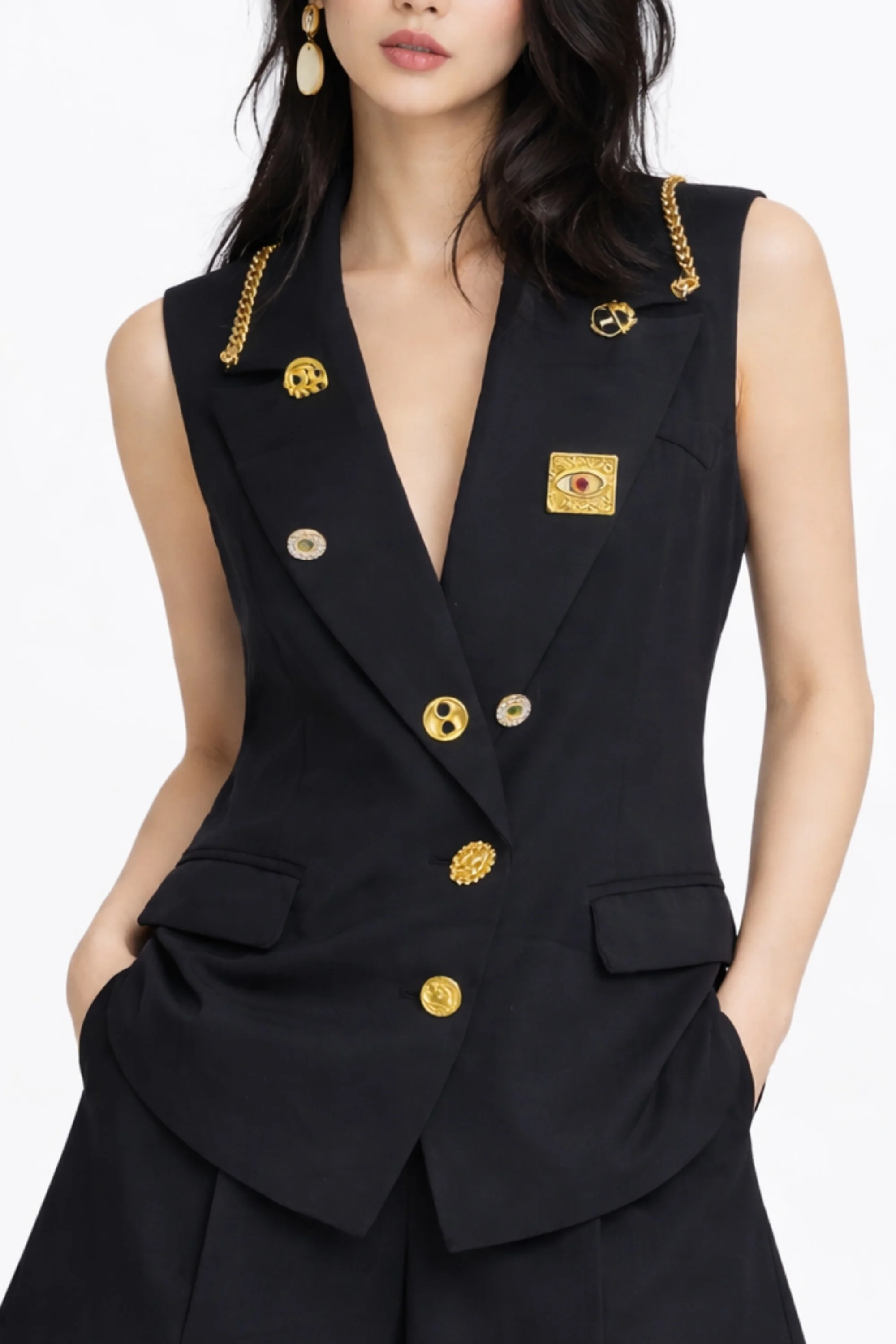 Noir Monarch Vest