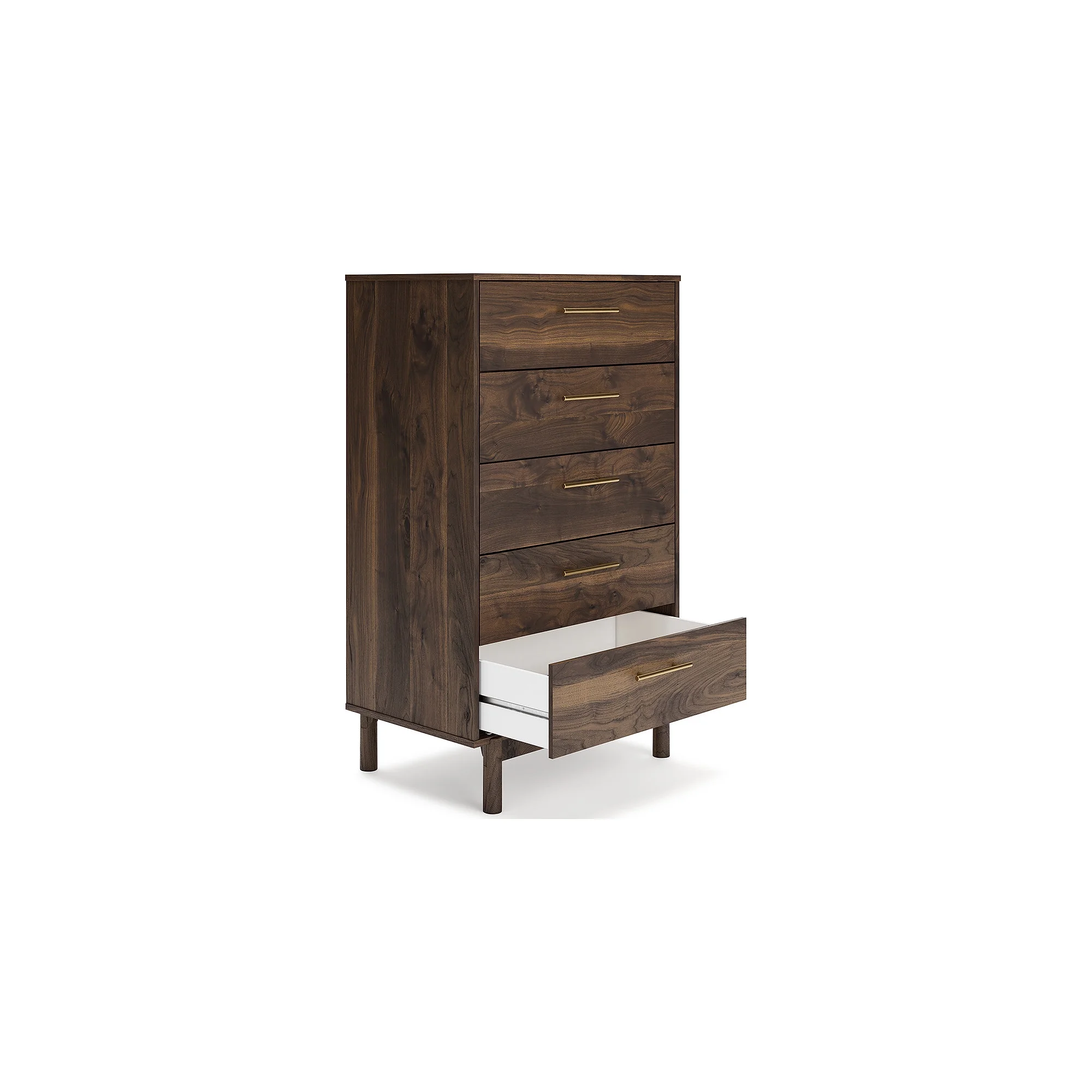 Signature Design by Ashley Casual Calverson Chest of Drawers, Mocha