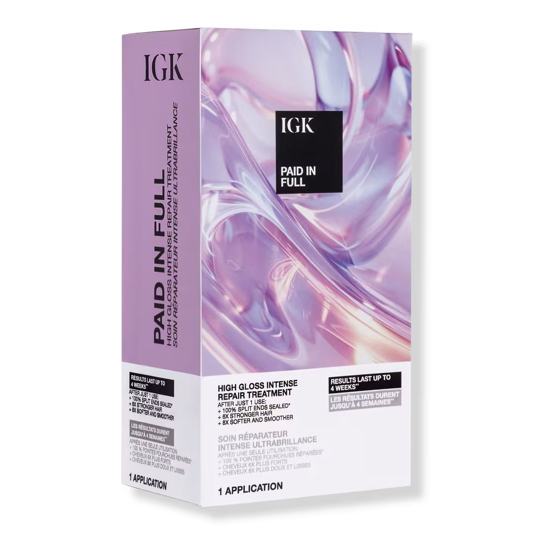 IGK  Paid In Full High Gloss Intense Repair Treatment