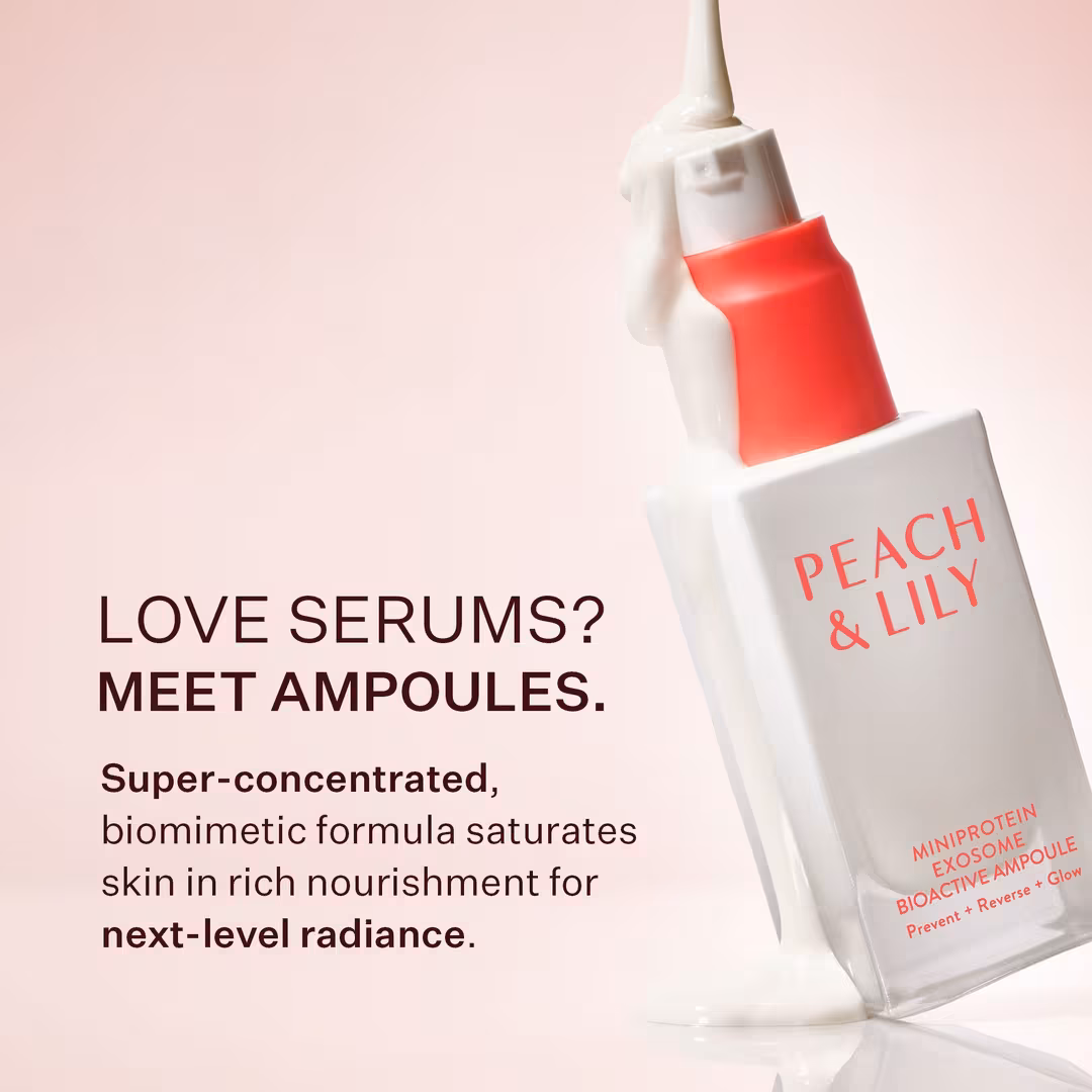 PEACH & LILY  MiniProtein Exosome Bioactive Ampoule