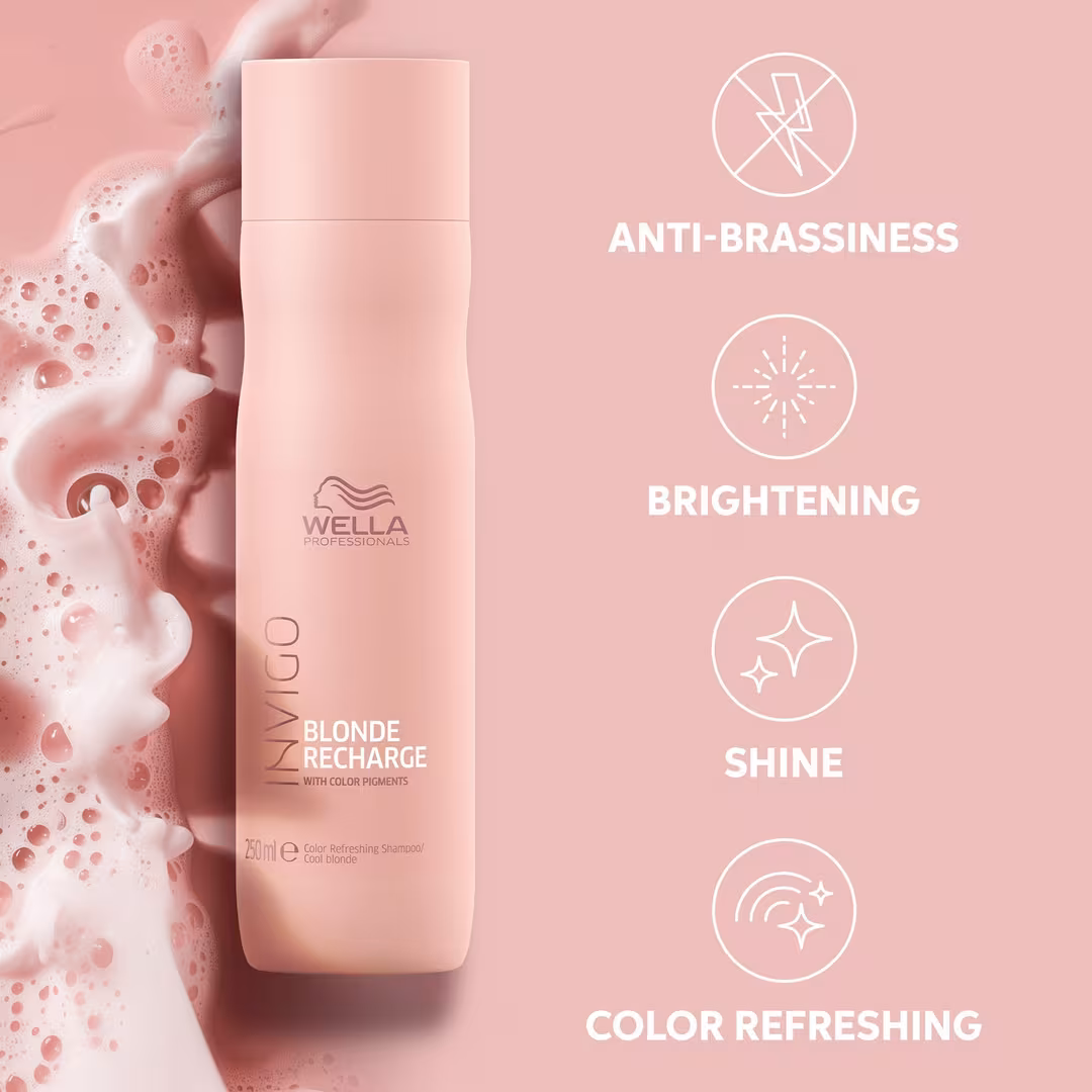 Wella  Invigo Blonde Recharge Cool Blonde Purple Shampoo