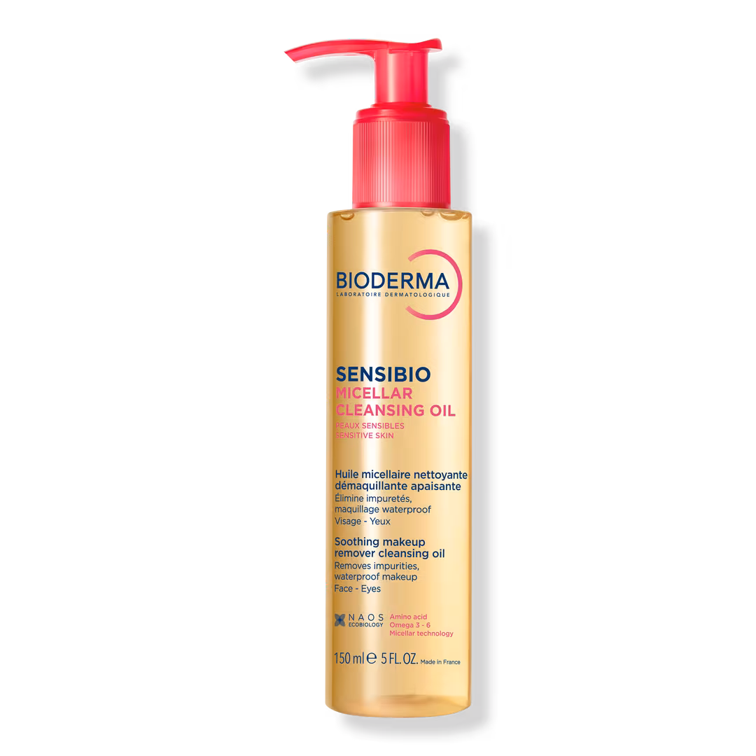 Bioderma  Sensibio Micellar Cleansing Oil Face Cleanser for Sensitive Skin