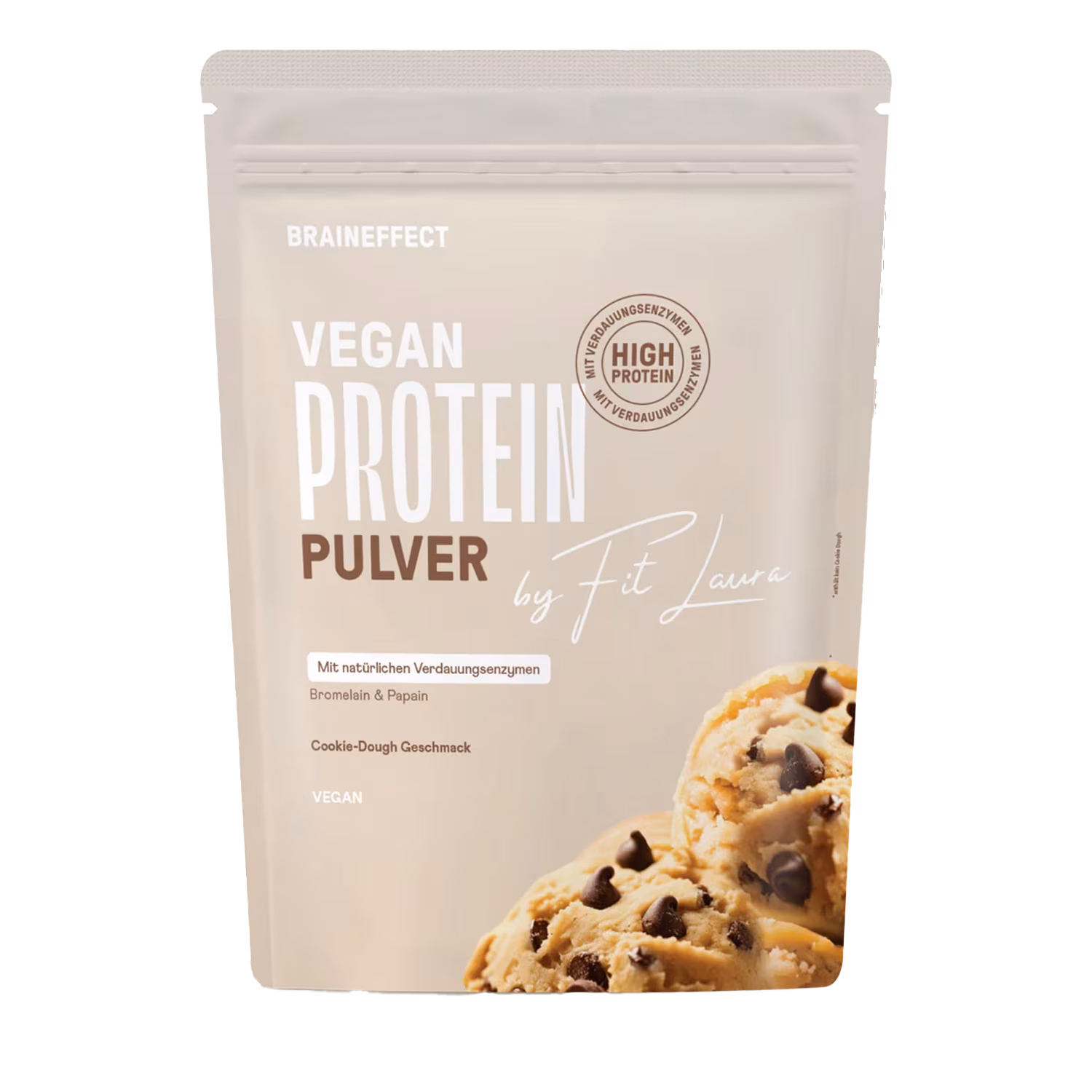 VEGAN PROTEIN PULVER - Pflanzlicher Protein-Komplex mit Verdauungsenzymen