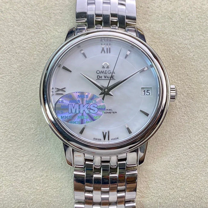 Omega Watch De Ville 32.7mm Silver White Dial