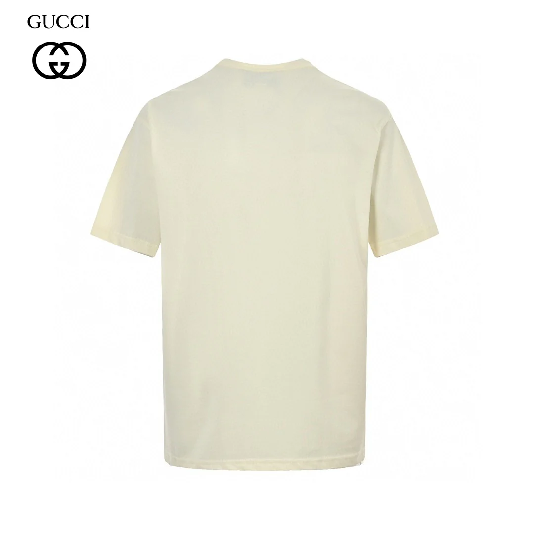 Gucci Graphic Cream T-Shirt