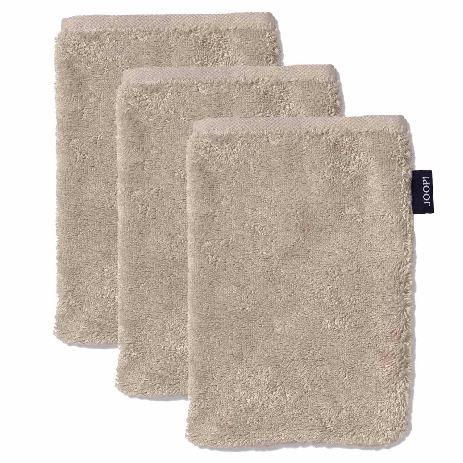 Waschlappen 3er Pack 'Doubleface'