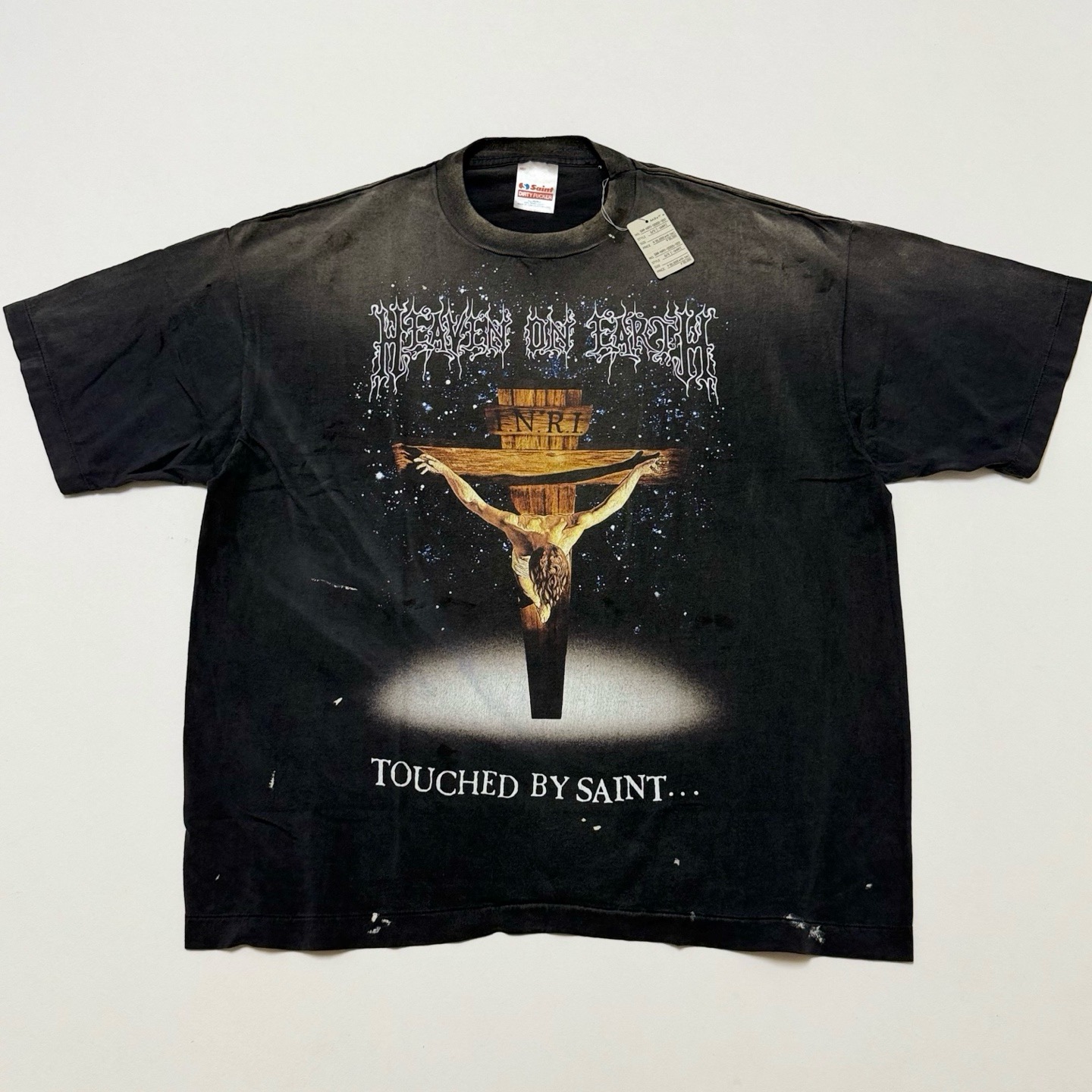 SAINT Mxxxxxx SS TEE HOLY SAINT BLK