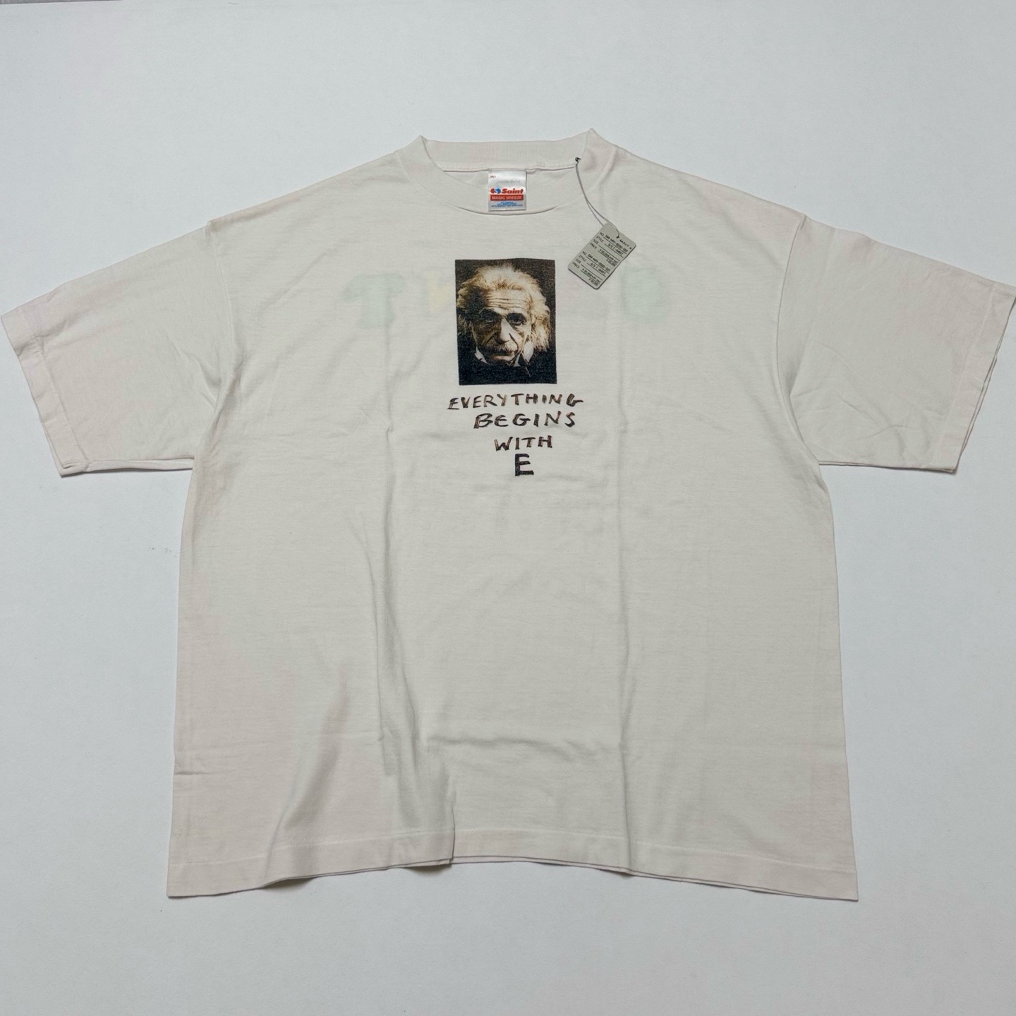 Jamie Reid JR_SS T-SHIRT/E/WHT JR Joint Edition - Einstein T-shirt