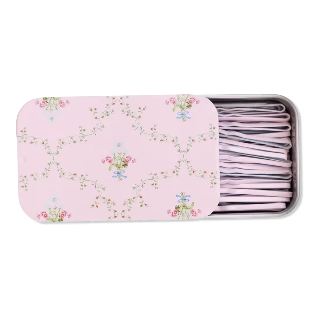 Wet Brush  Wet Brush x Hill House Pink Trellis Bobby Pin Case