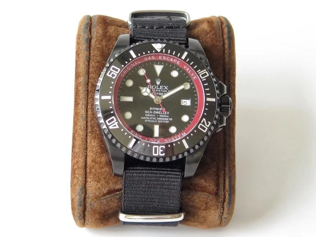 Rolex Watch SEA-DWELLER DEEPSEA 44MM CUSTOM ALL BLACK BAMFORD TEXTILE