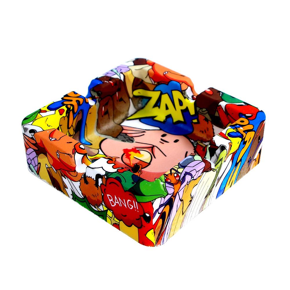 Creative Painting Silicone Ashtray
