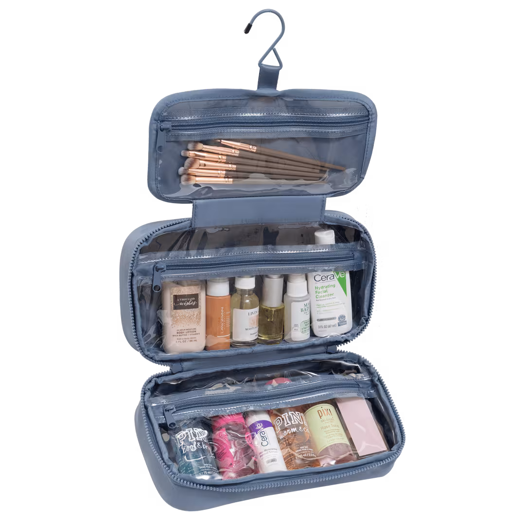 Joan & David  The Sport Nylon Double Handle Hanging Toiletry Case
