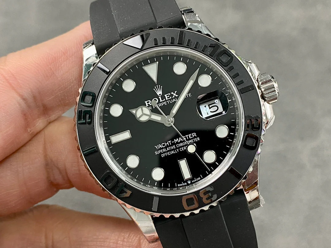 Rolex Watch Yacht-Master 42mm Black Silver