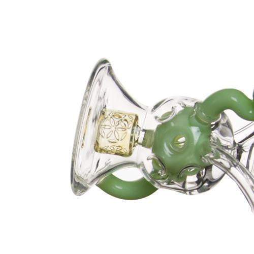 8 Inch 3 Fumed Dab Rig SOL EXO FTK F14.5mm
