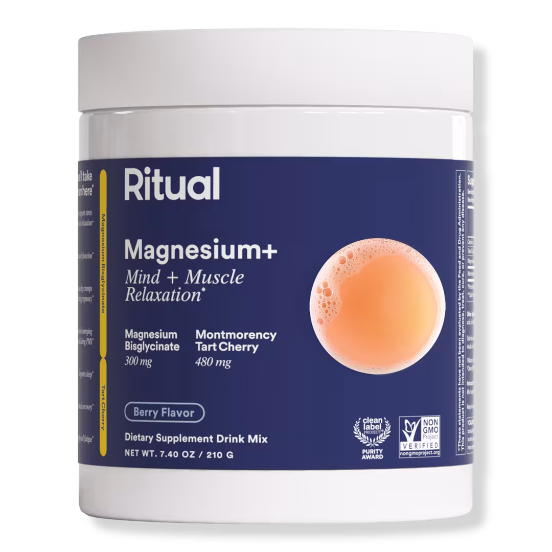 Ritual  Magnesium+ Drink Mix Supplement for Mind & Muscle Relaxation