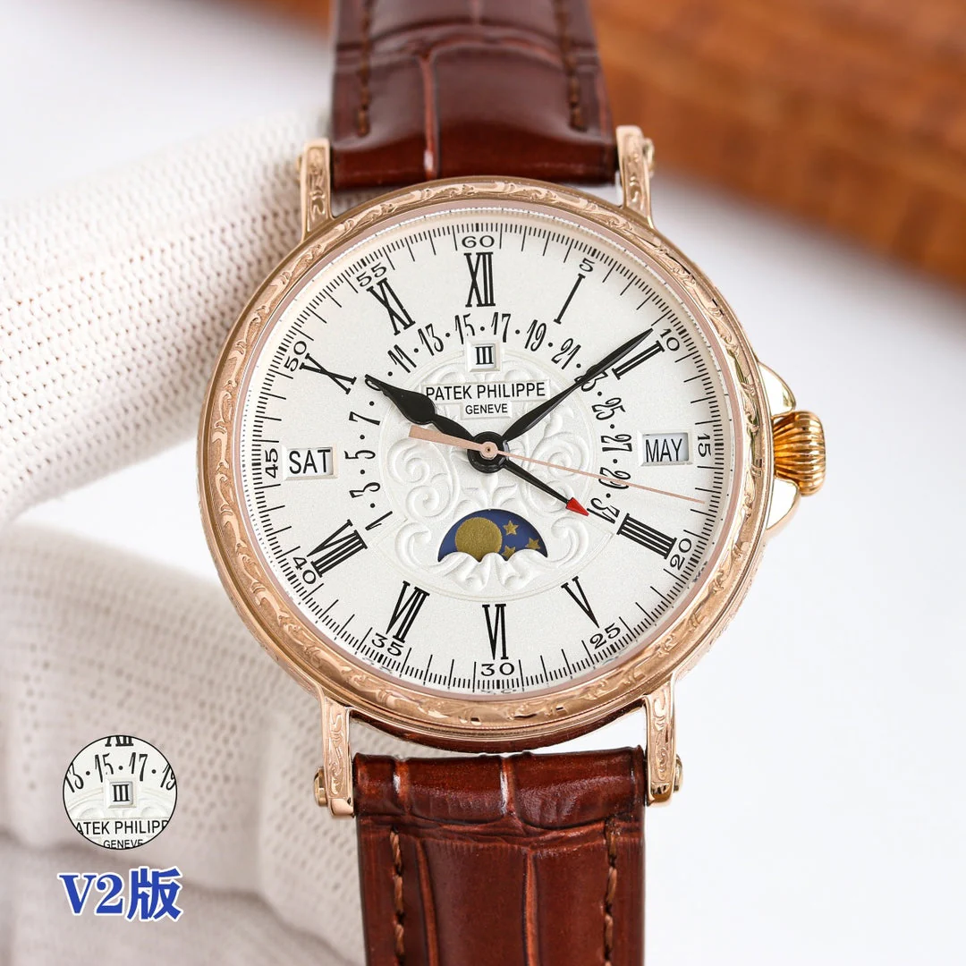PATEK Watch  PERPETUAL CALENDAR PINK GOLD