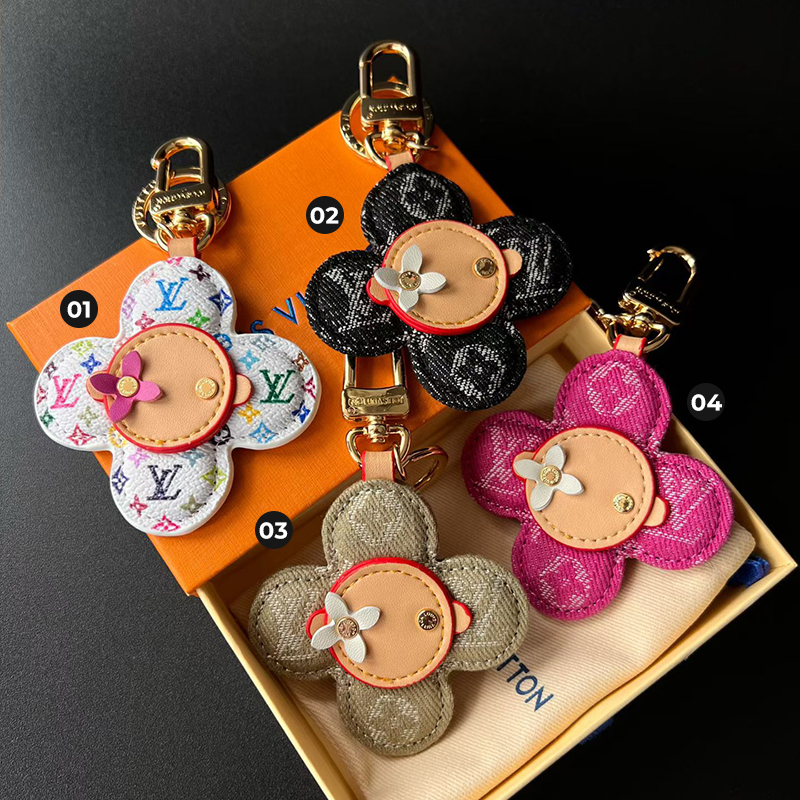 LV Vivienne Flower Bag Charm & Keychain