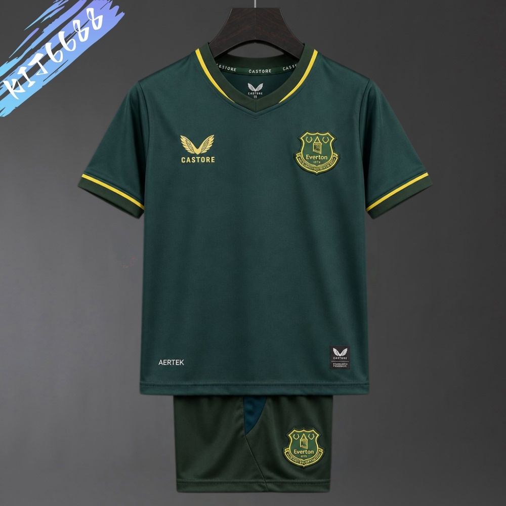 2026/2027 Everton Third Away Football Shirt (Kids Kit socks)
