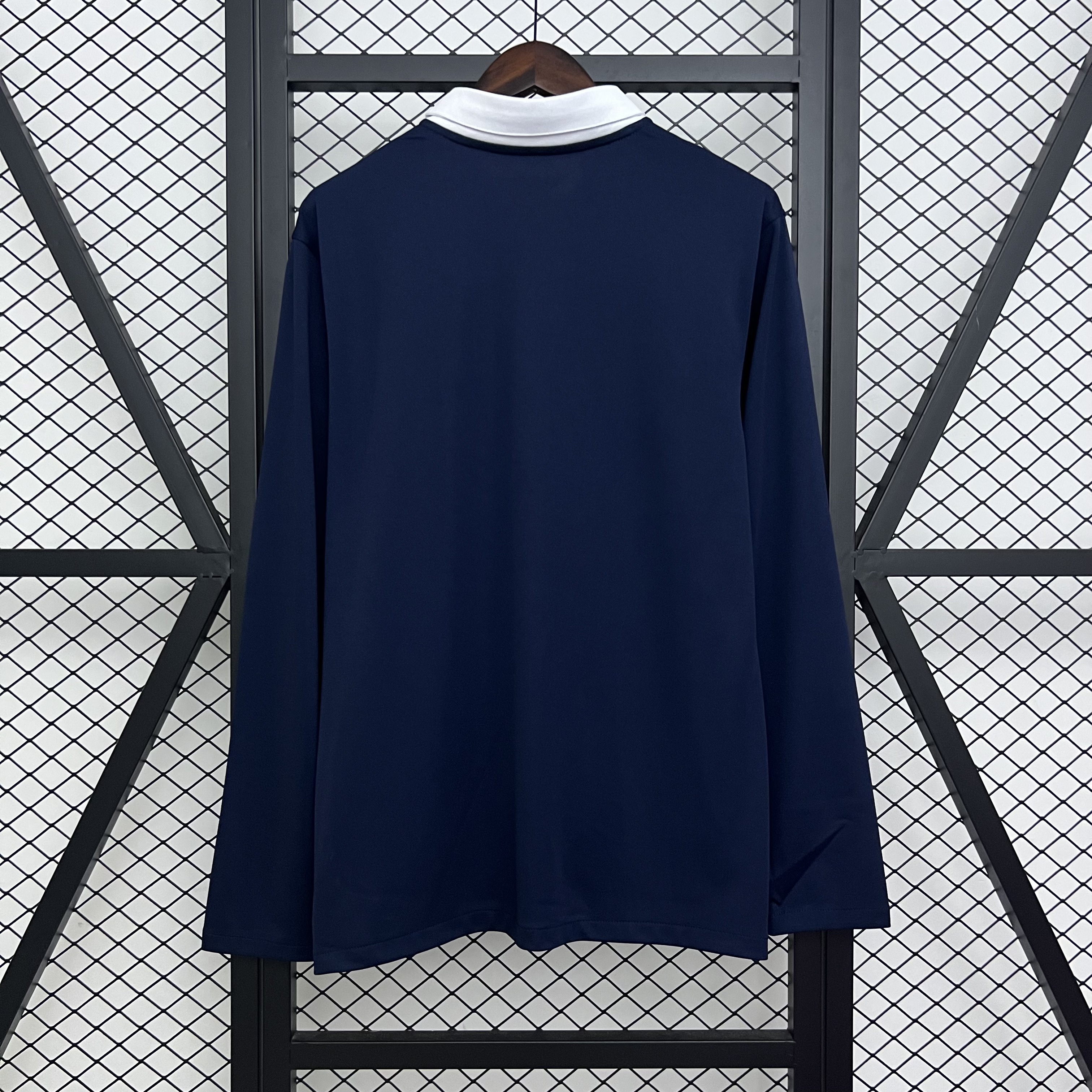 2014 France Home long Retro Football Shirt