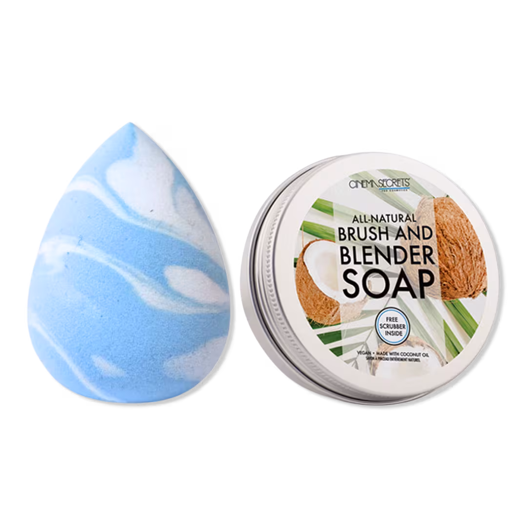 Cinema Secrets  All-Natural Brush & Blender Soap Kit
