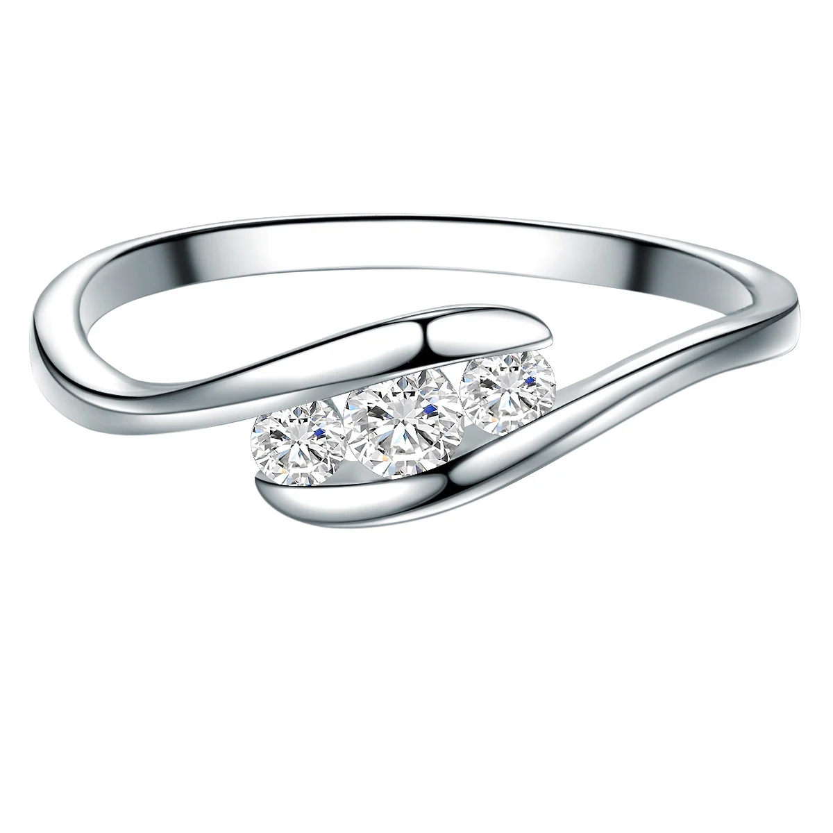 Ring Sterling Silber Topas in Silber