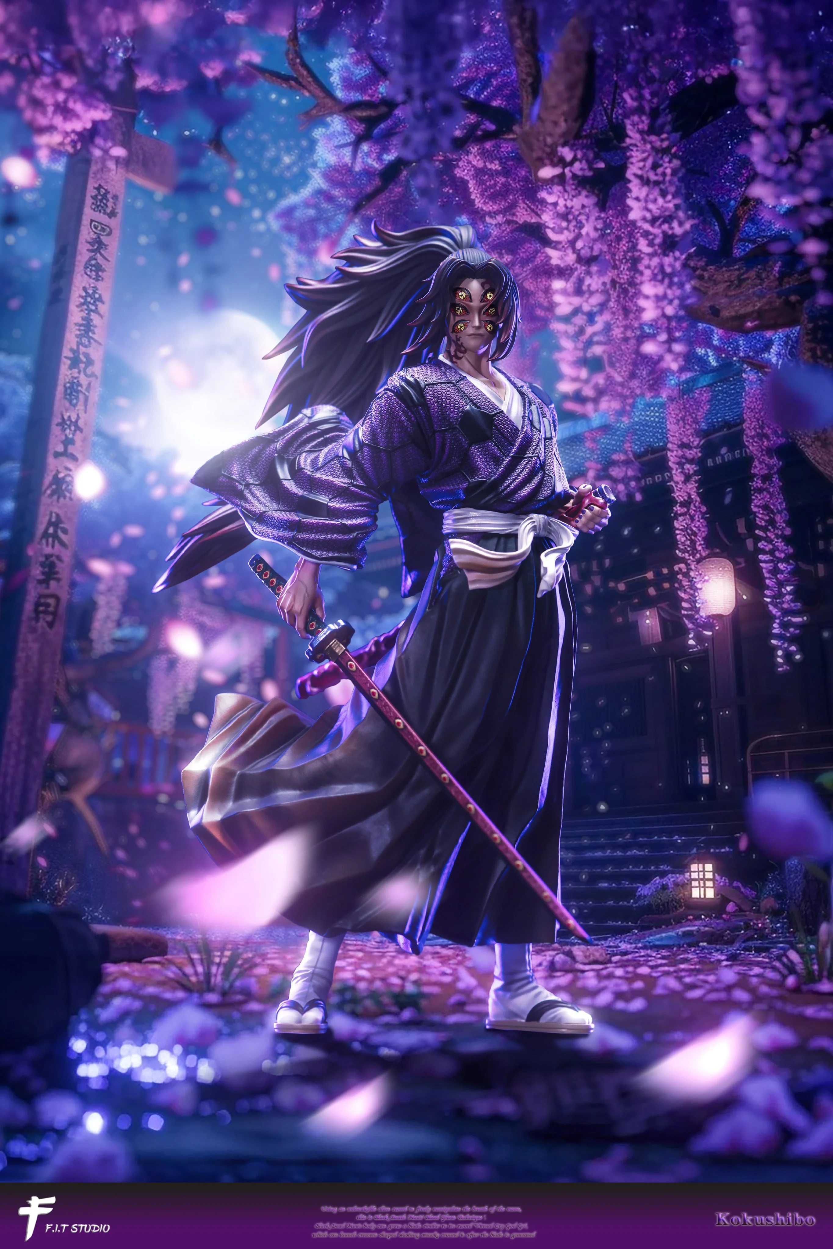 Demon Slayer – Kokushibo | 1:6 Resin Statue | von FIT Studio