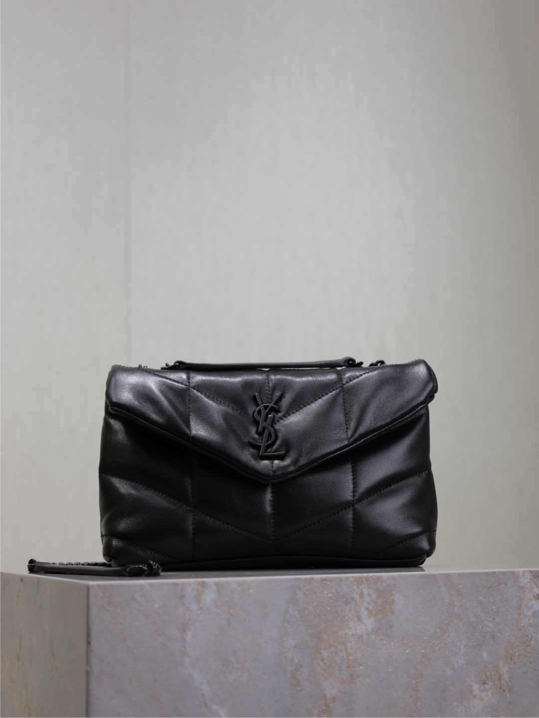 YSL Loulou Puffer Bag with Black Hardware S/M/L