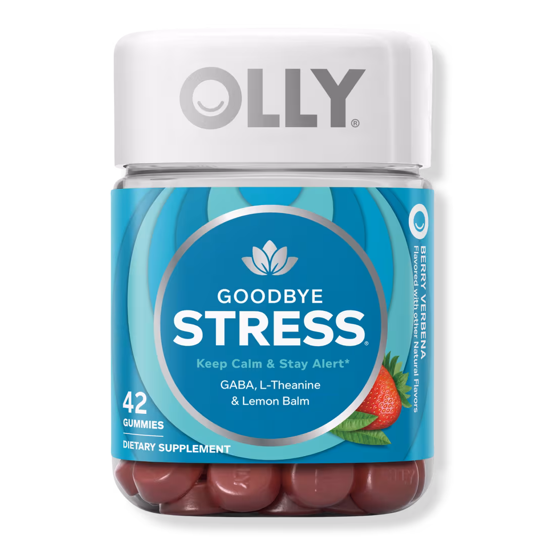 OLLY  Goodbye Stress Gummy Supplement with L-Theanine
