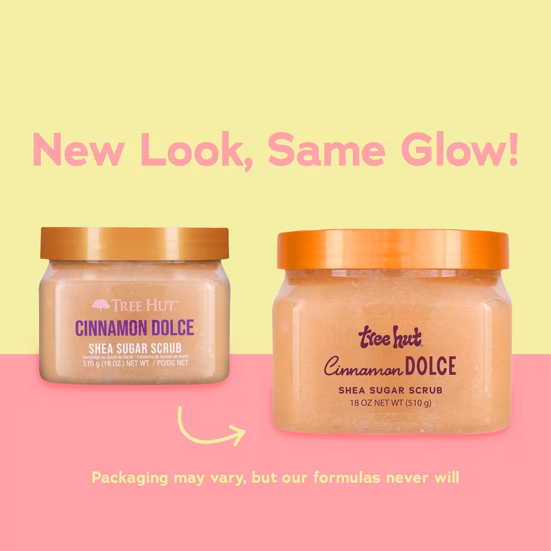 Tree Hut  Cinnamon Dolce Shea Sugar Scrub