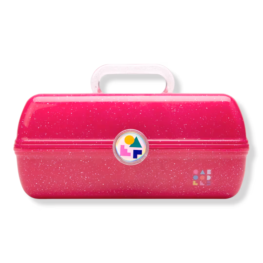 Caboodles  Berry Sparkle On The Go Girl Cosmetic Case