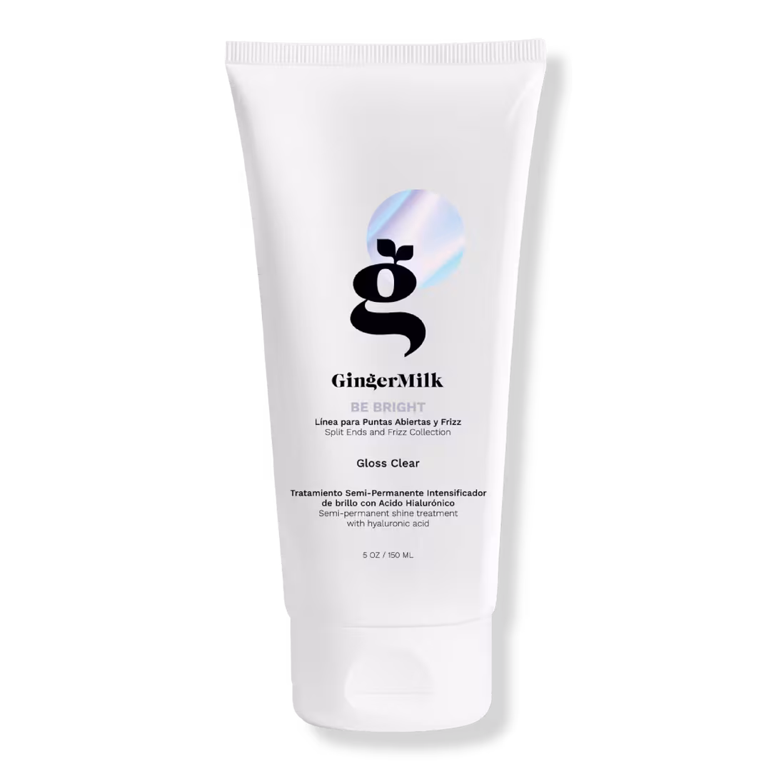 Ginger Milk  Gloss Clear Shine & Color Enhancing Treatment with Hyaluronic Acid & Keratin