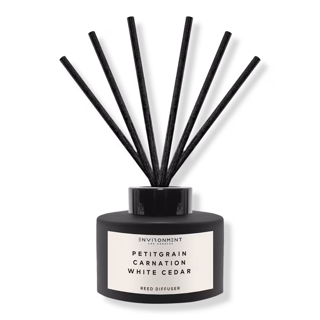 ENVIRONMENT  Petitgrain Carnation White Cedar Reed Diffuser