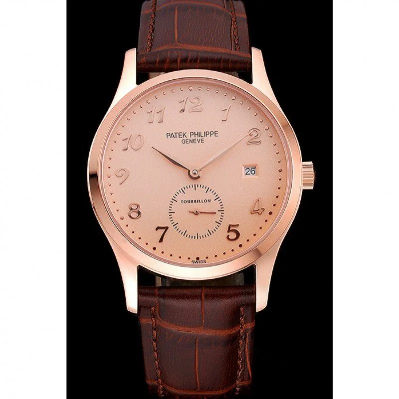 Patek Philippe Calatrava Dial Rose Gold 39 mm, Stainless Steel