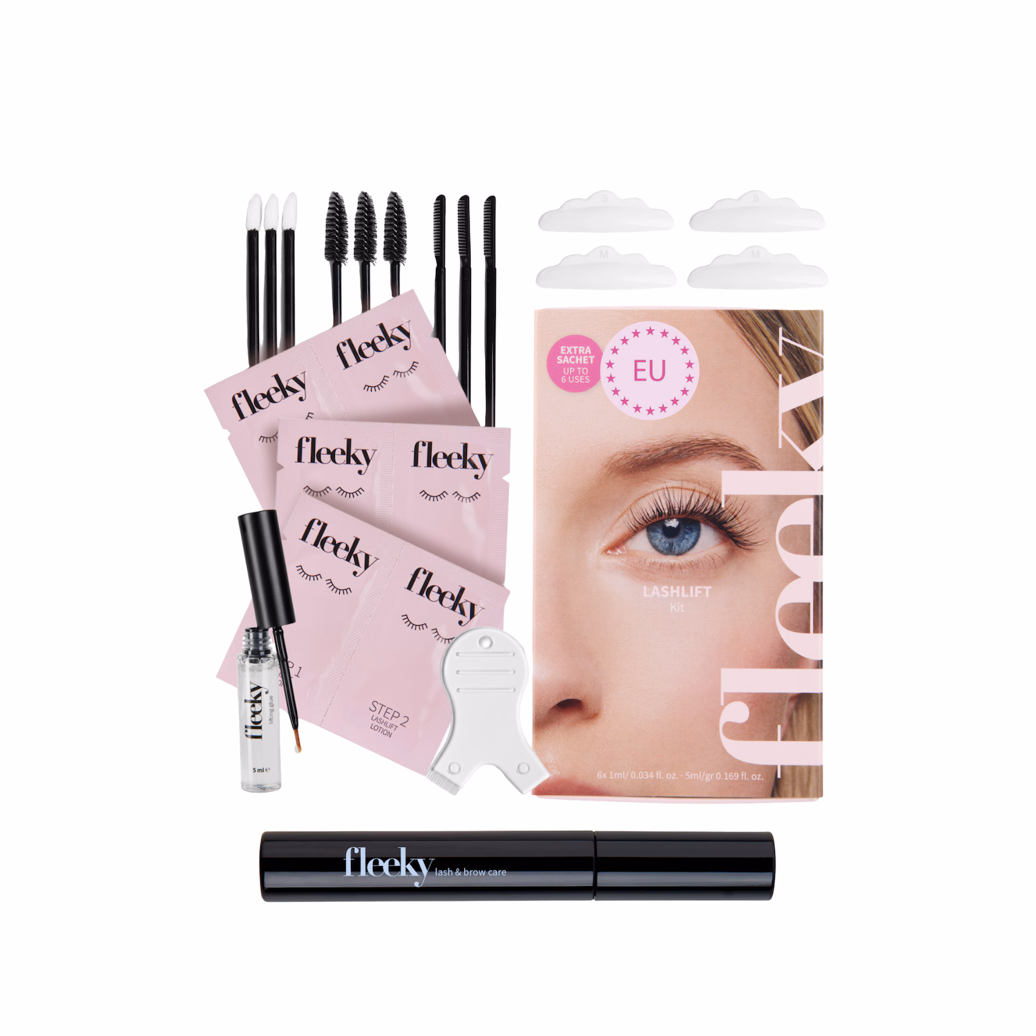 Lashlift Kit Trippel Sachet + Lash & Brow Serum Bundle