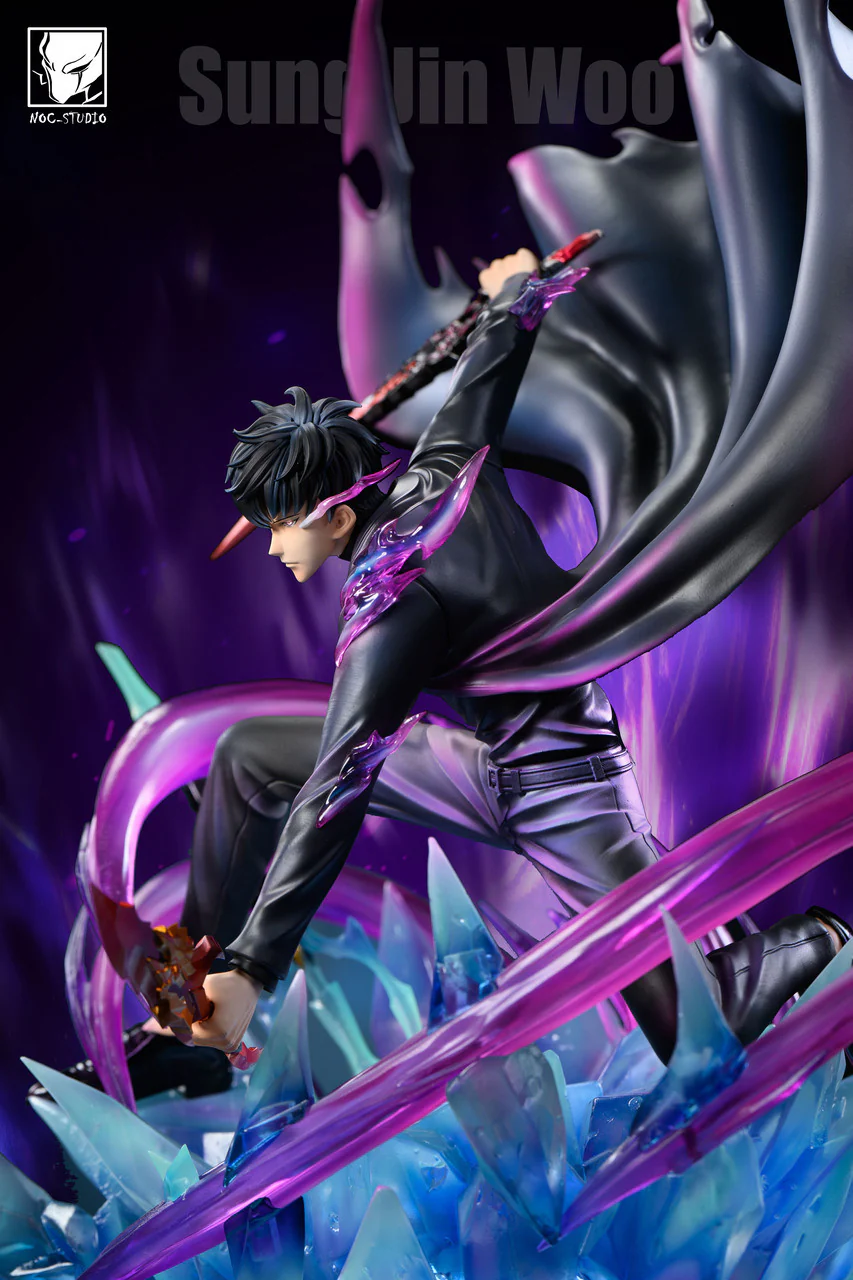 Solo Leveling - Sung Jin Woo Squatting pose | 1:6 Resin Statue | by Noc Studio