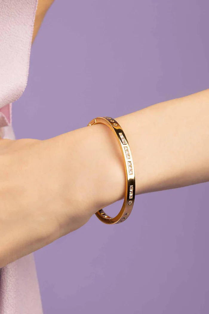 Bangle BONHEUR Morse Code