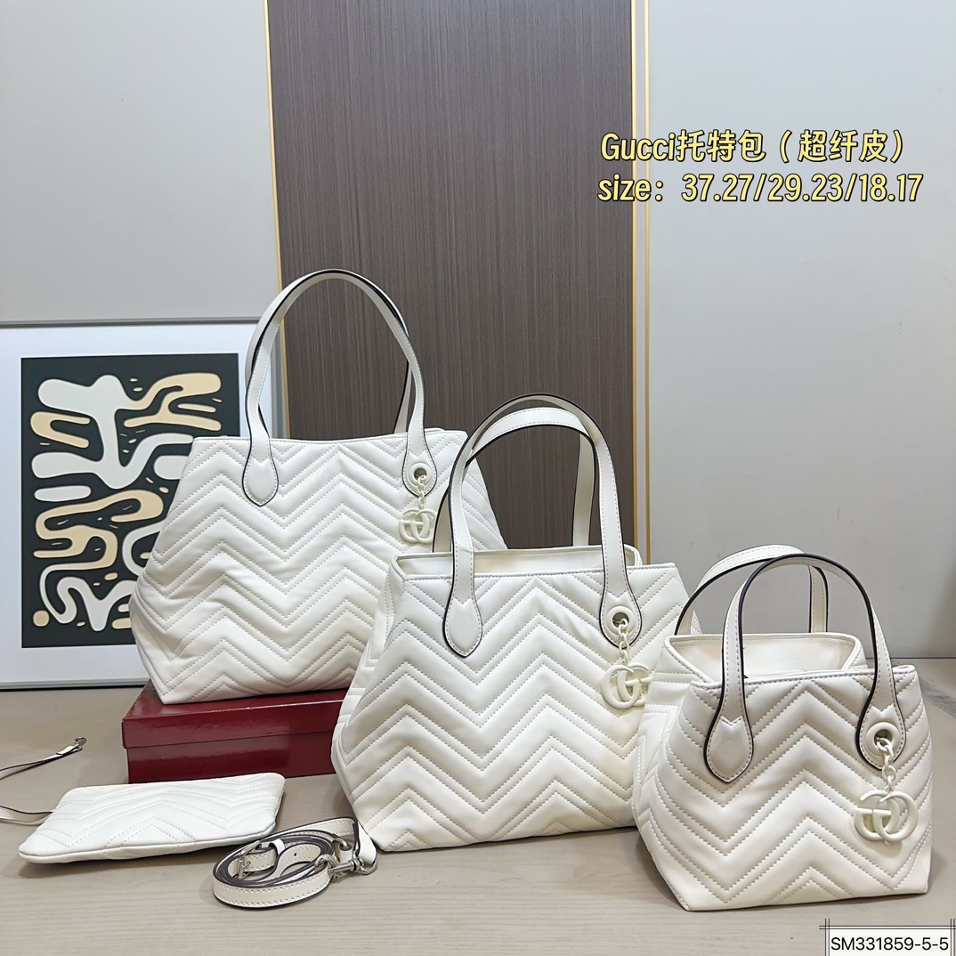 Gucci Gg Marmont Quilted Tote Bag