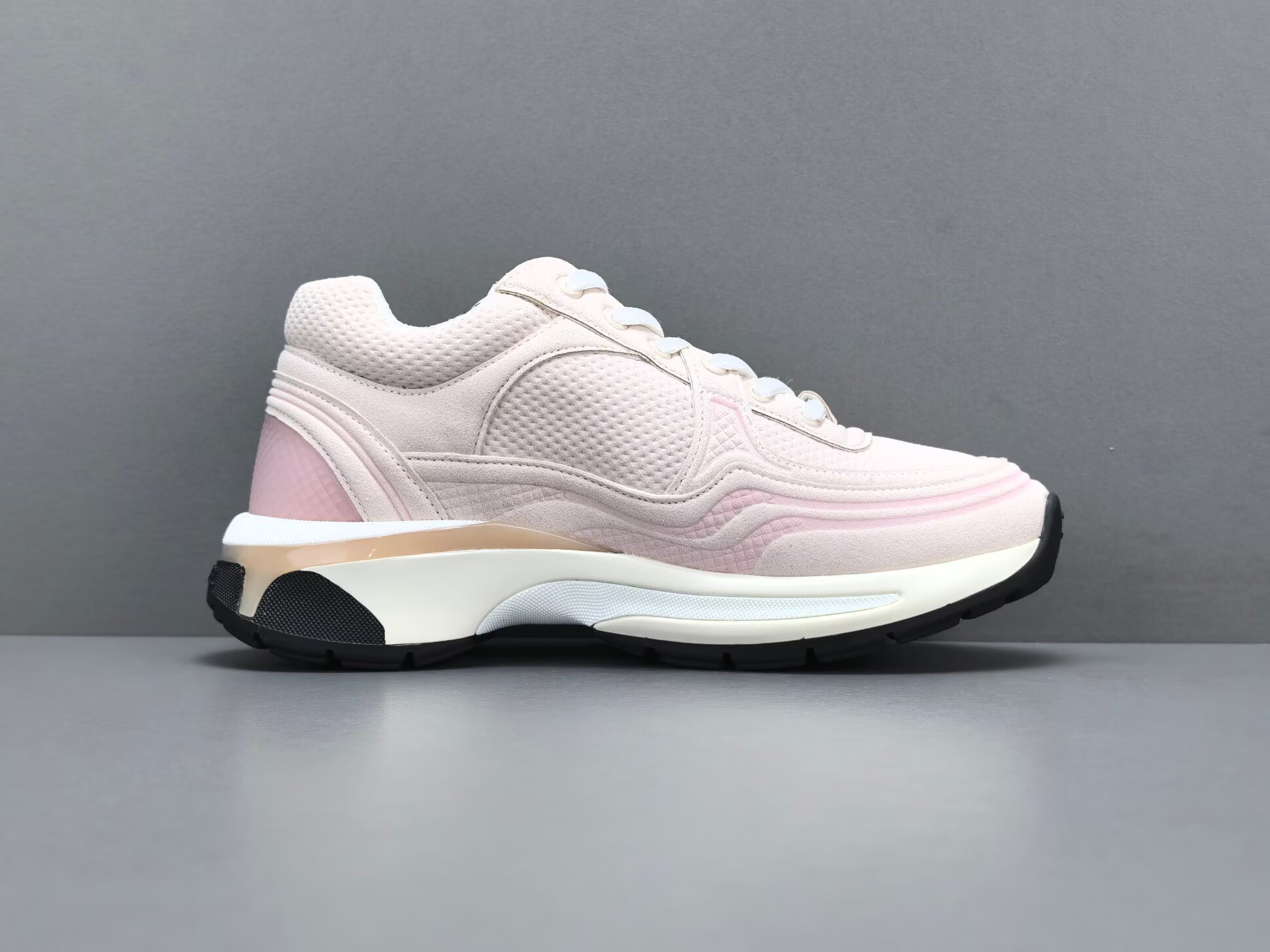 CHNE1 Leather Low Top Sneakers - CCSHOES