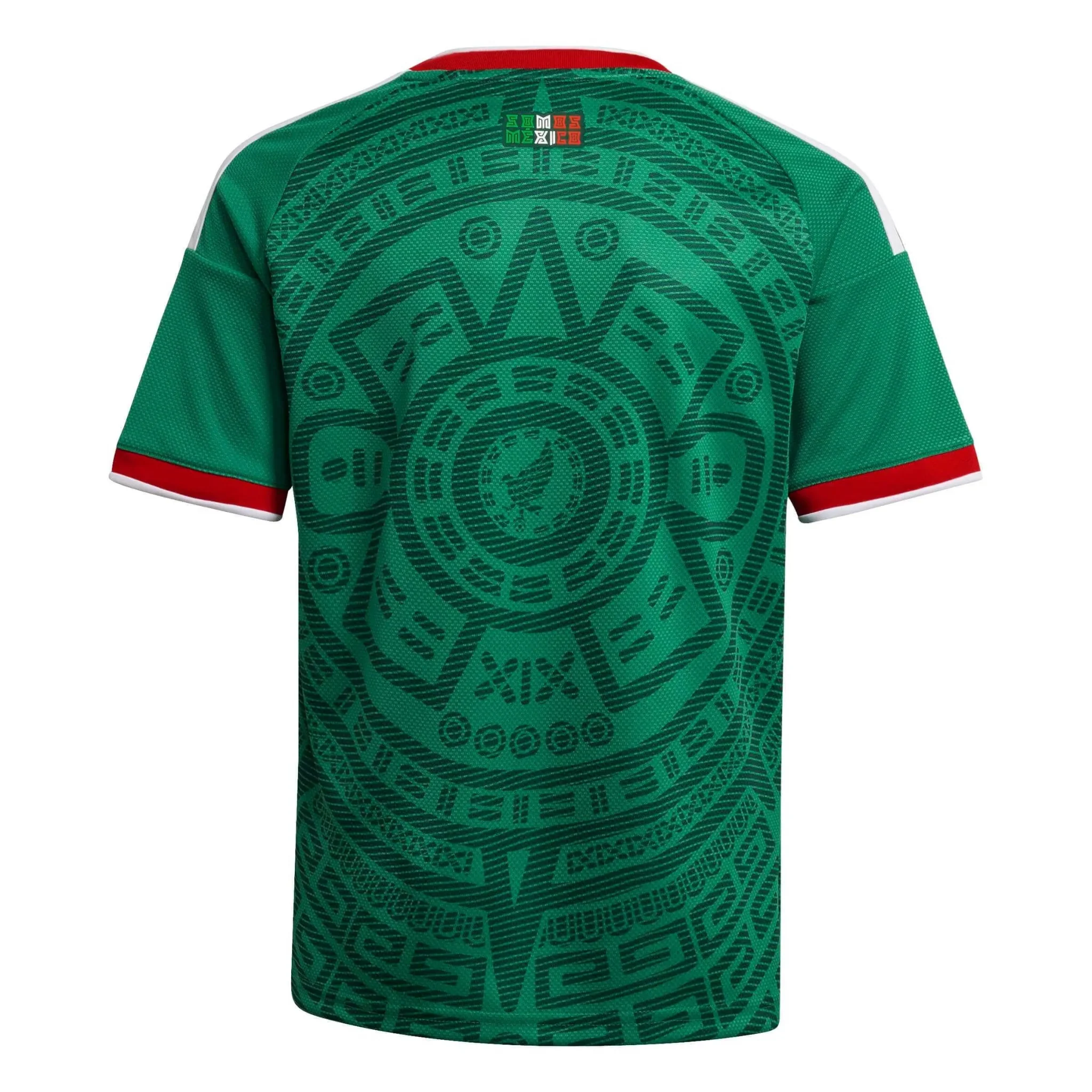adidas 2026 Mexico Youth Stadium Home Soccer Jersey