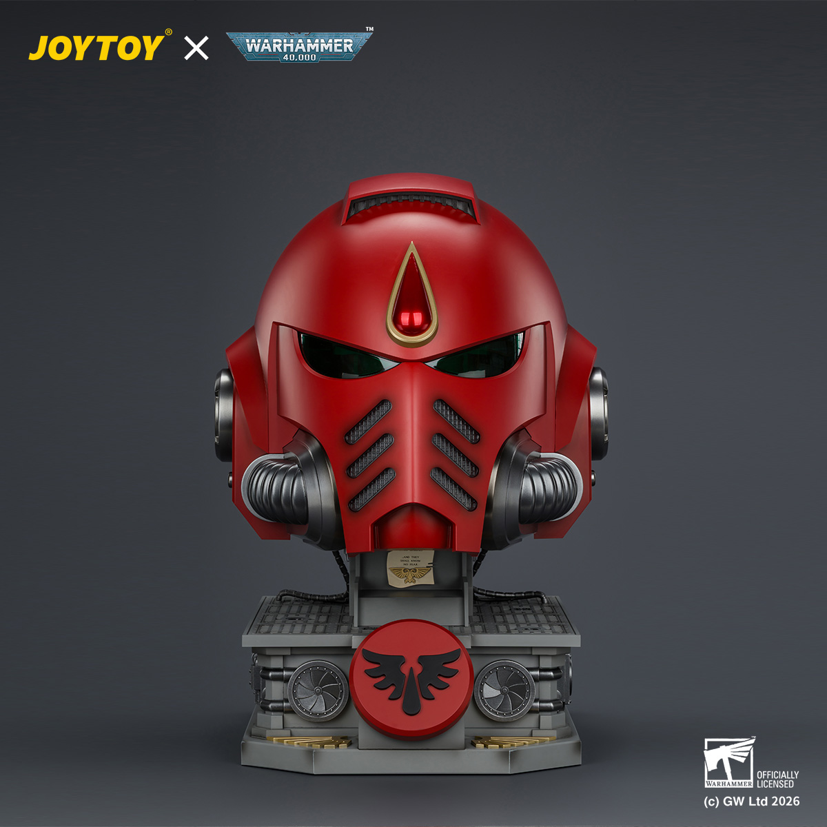 JOYTOY Warhammer 40K 1:1 Blood Angels MkX Helmet - JOYTOY WORLD