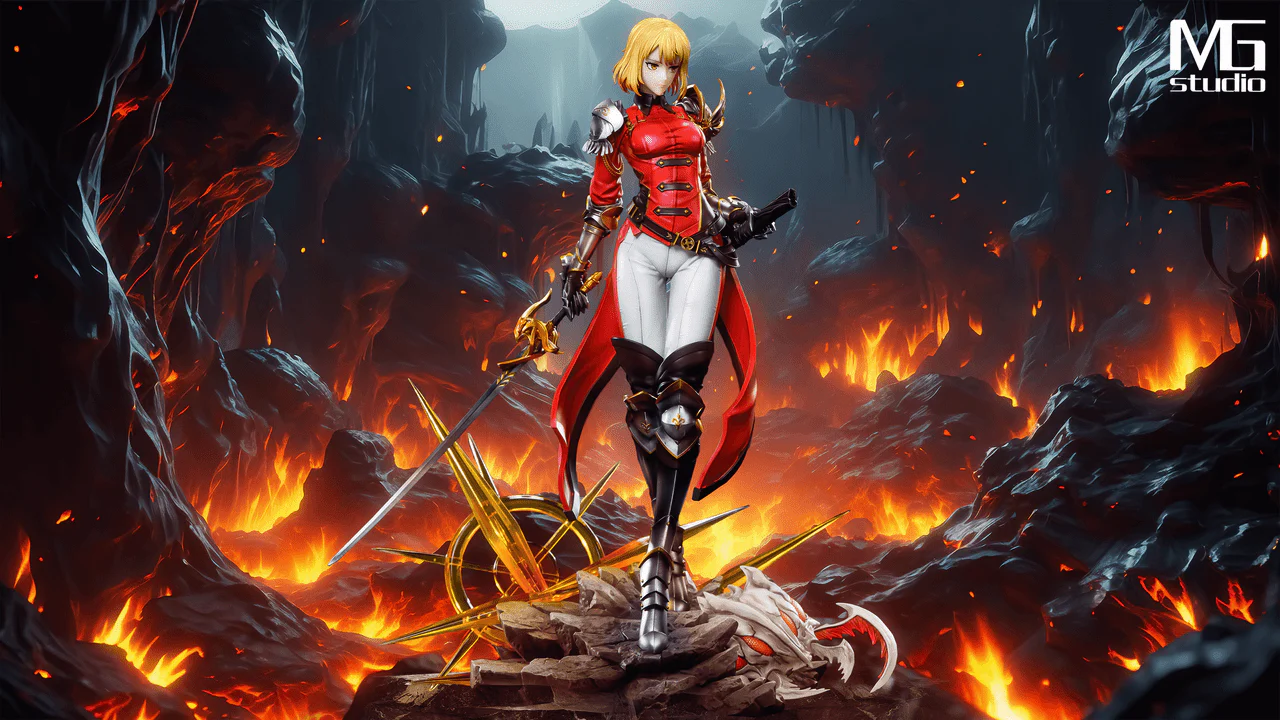 Solo Leveling - Cha Hae-in | 1:6/1:4 Resin Statue | by MG Studio