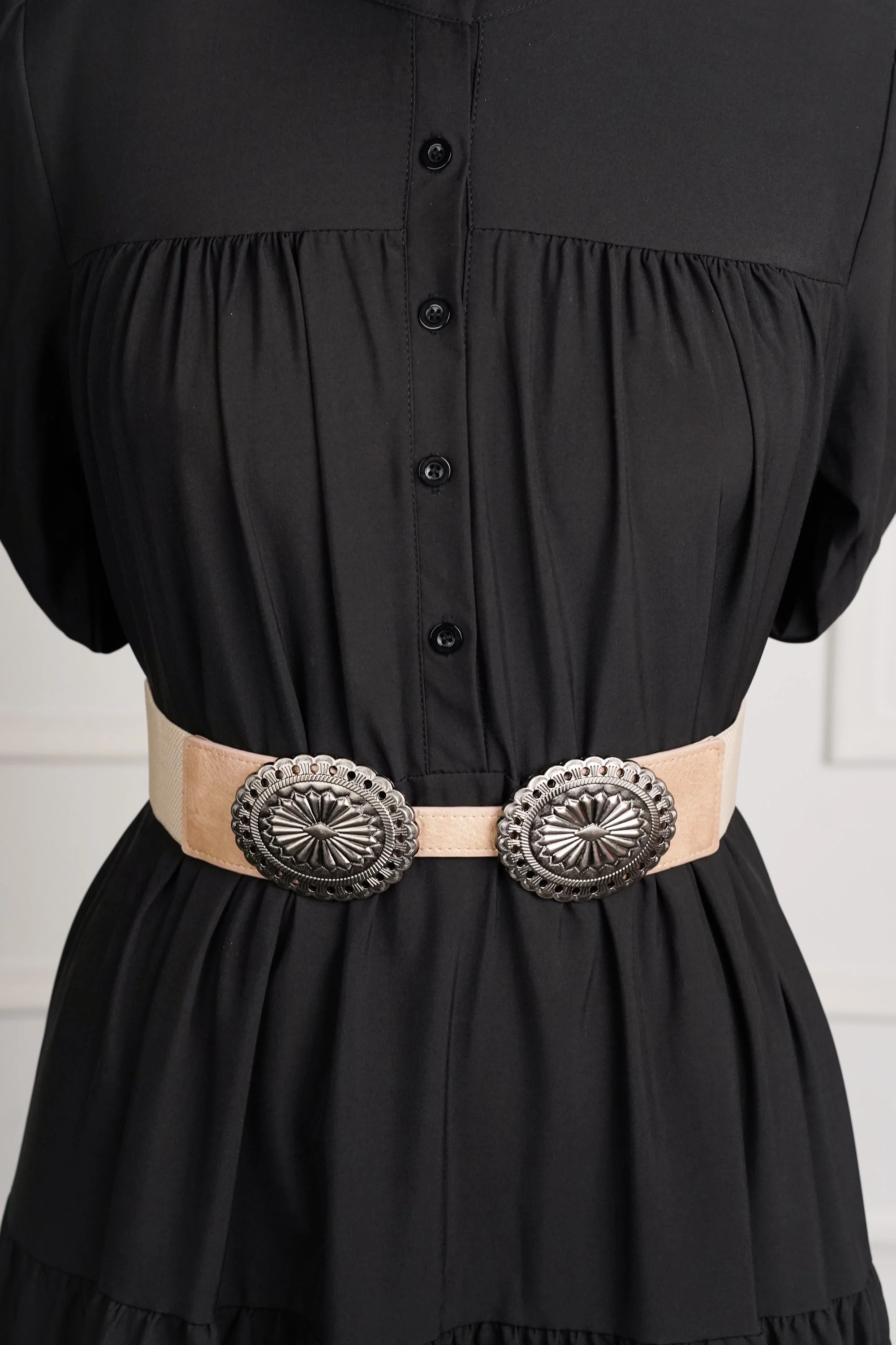 Oxidised Buckle Belt