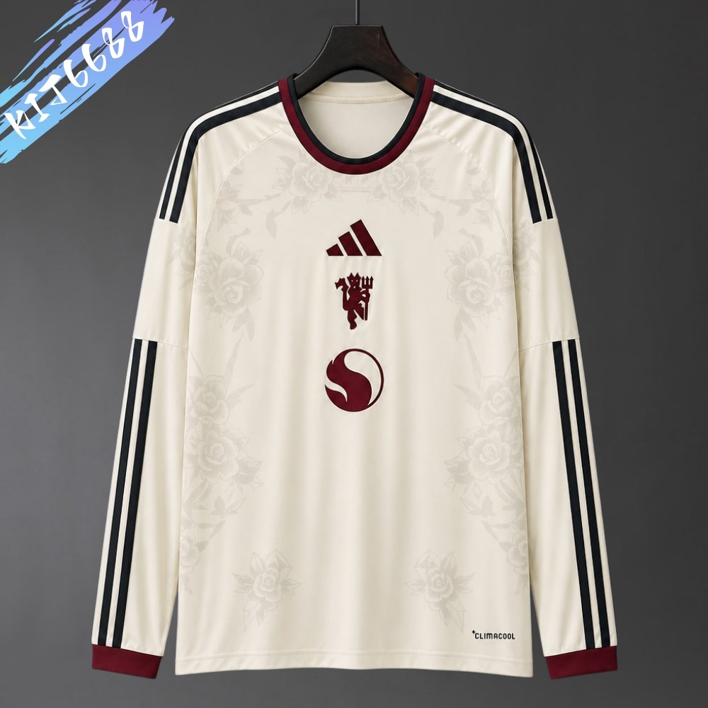 2026 2027 Manchester United Third Away long sleeved jersey (fan version)