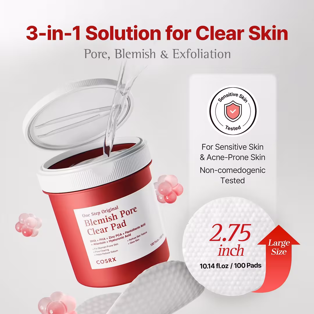 COSRX  One Step Original Blemish Pore Clear Pad