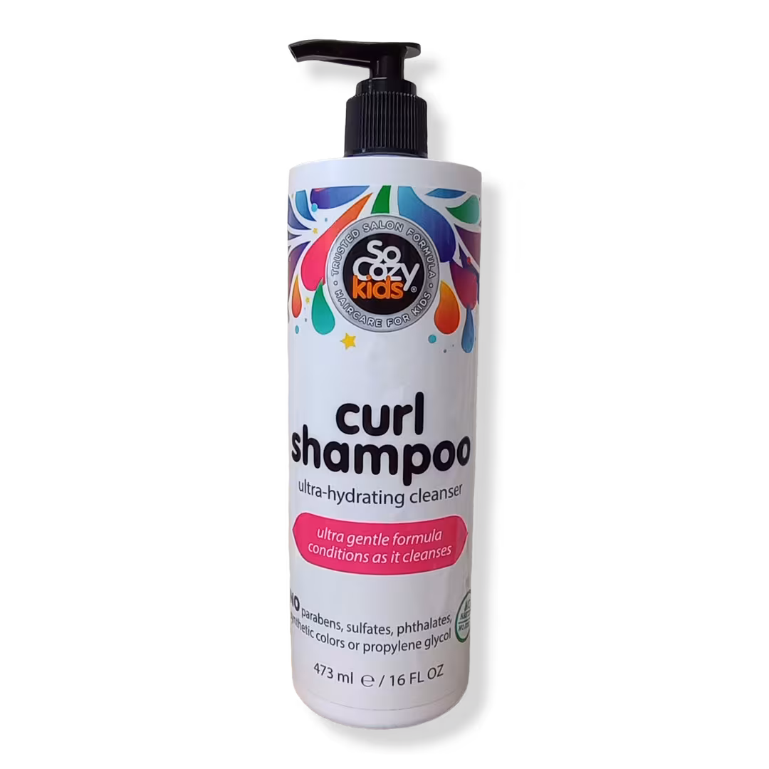 SoCozy  Curl Shampoo Ultra -Hydrating Cleanser for Kids