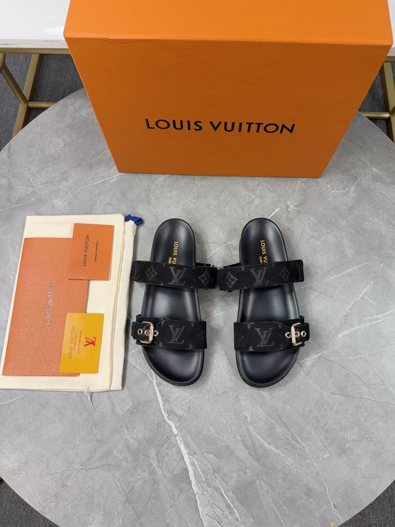 LV Bom Dia Flat Comfort Mule