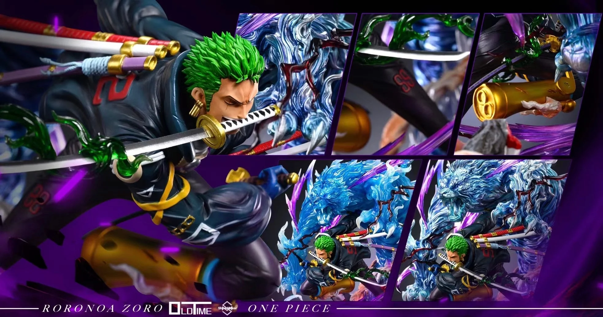 Showmaker Studio x OldTime - Egghead Arc Santoryu Zoro | 蛋头岛 三刀流 索隆