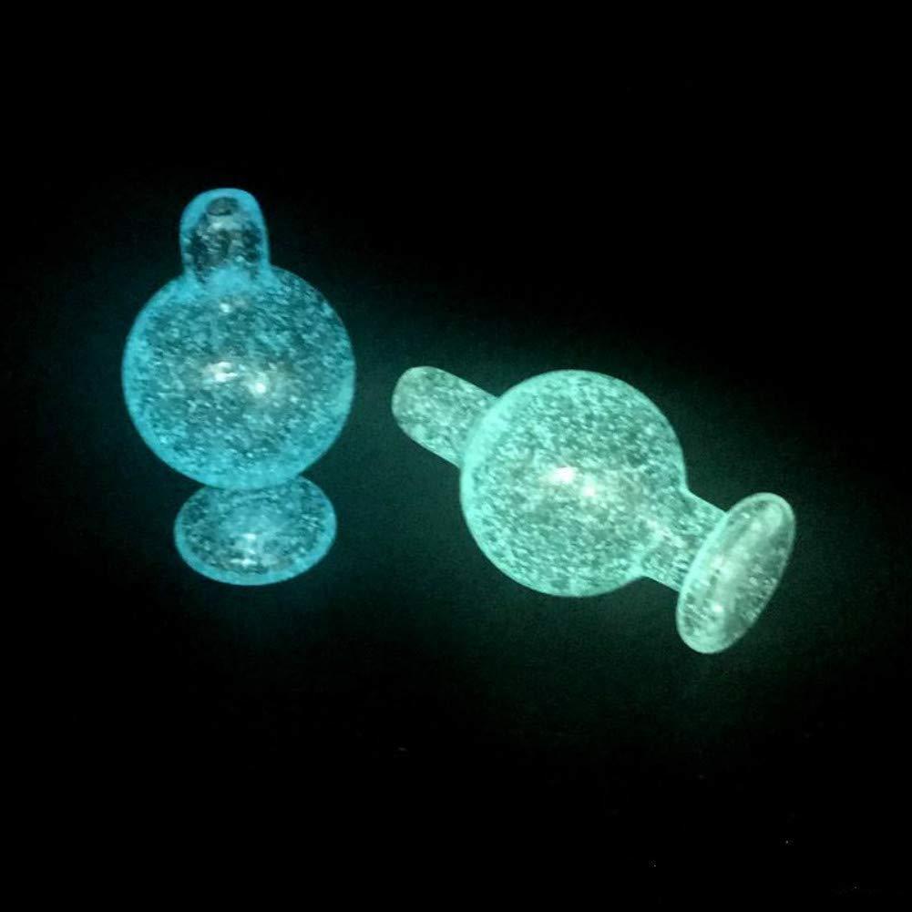 New Luminous Glass Bubble Carb Cap