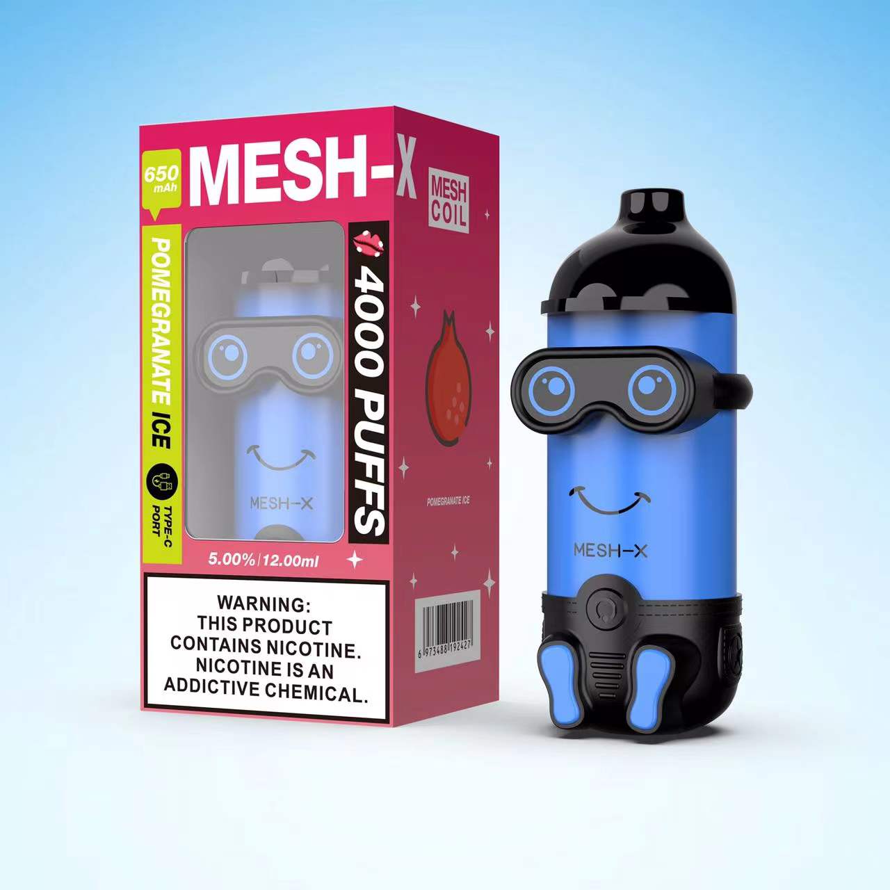 MESH-X Rechargeable Disposable Vapes