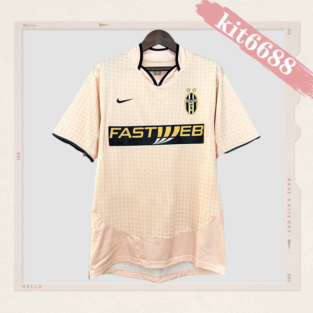 2003/2004 Juventus Away Retro Football Shirt